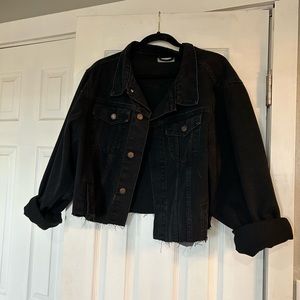 Cropped Jean Jacket